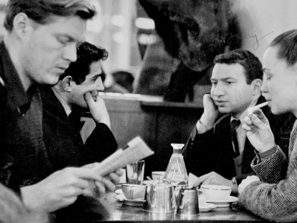 Jack Kennedy, Tony, and Larry Eisler in Paris