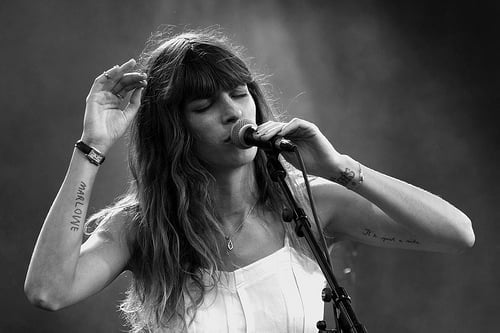 French singer, actress and model: Lou Doillon