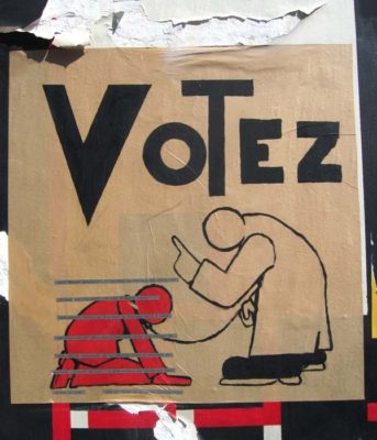MyFrenchLife™ - MyFrenchLife.org - 2017 - French Legislative Elections - French politics - French election process - Votez poster