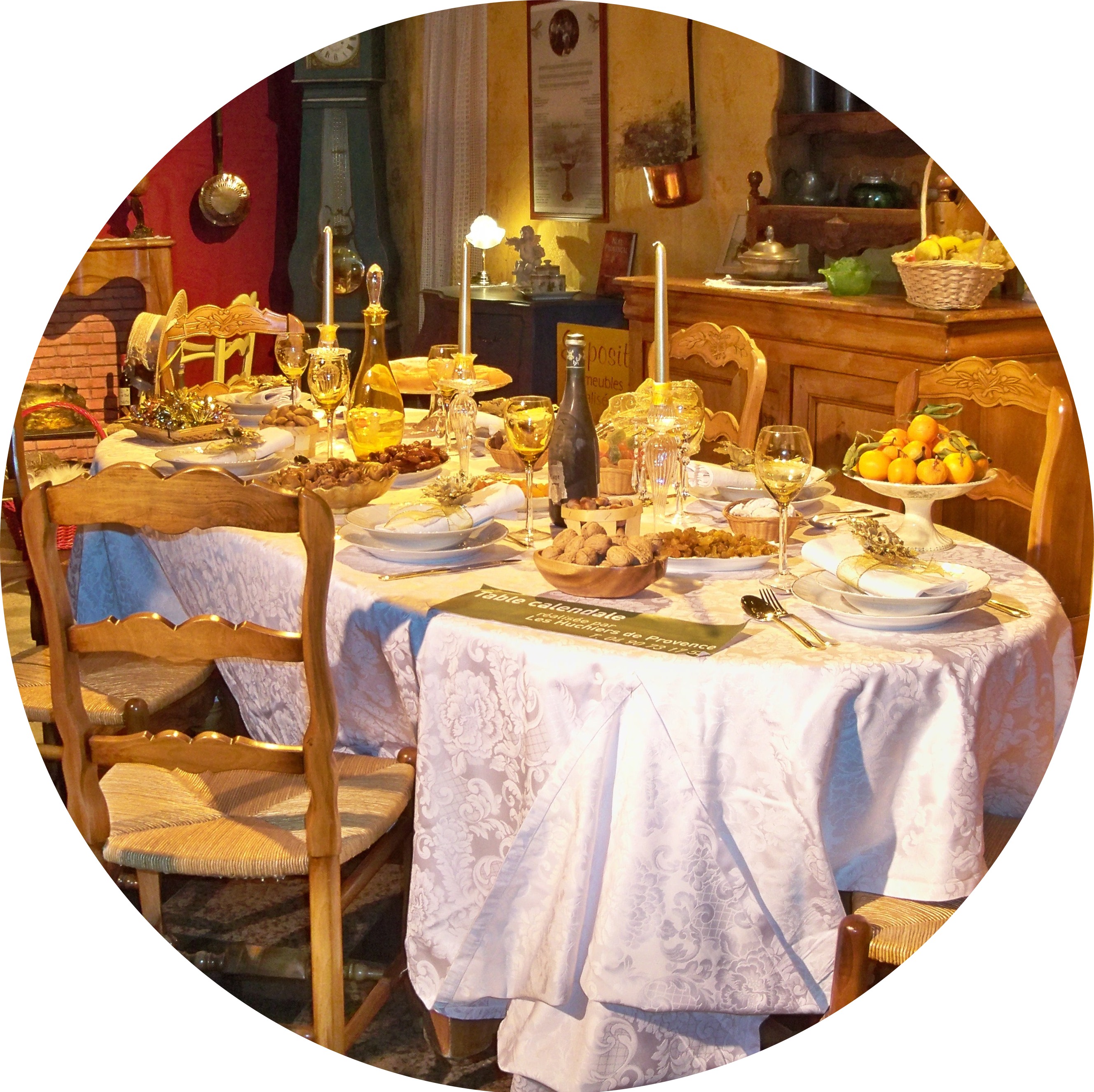 MyFrenchLife™ - MyFrenchLife.org - Jan_Leishman - Exploring_Provence_Christmas - gros_souper_table