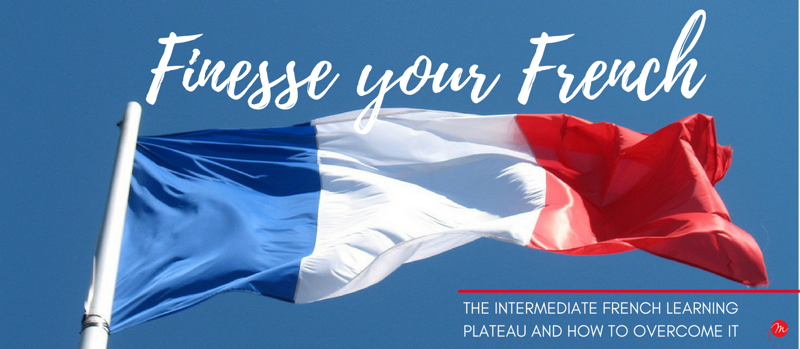 MyFrenchLife™ – MyFrenchLife.org - French learning plateau - finesse your French - intermediate learning plateau - learn French - language plateau - Flag