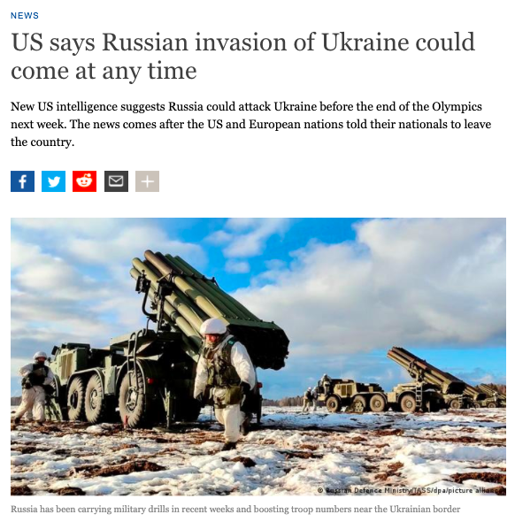 https://www.dw.com/en/us-says-russian-invasion-of-ukraine-could-come-at-any-time/a-60751101