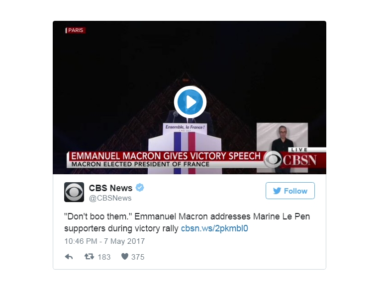 MyFrenchLife™ – MyFrenchLife.org - Emmanuel Macron - En Marche! - French presidential election - 2017 - Twitter